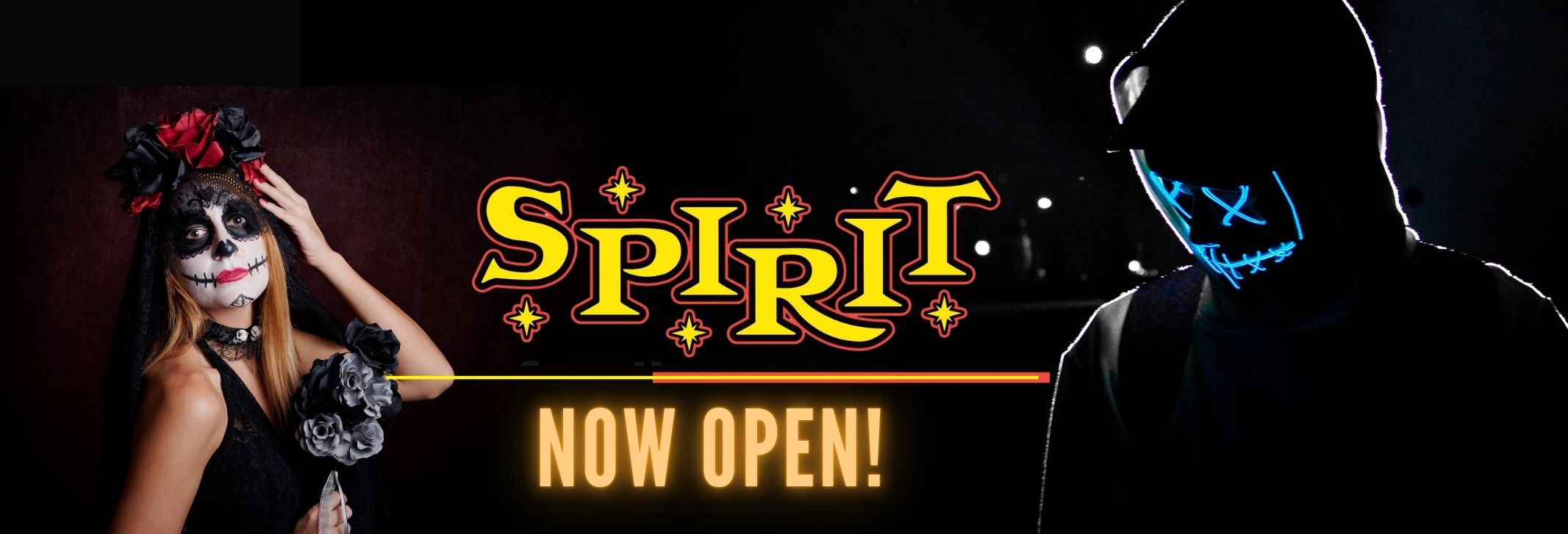 Spirit NOW OPEN 2133 x 727 px