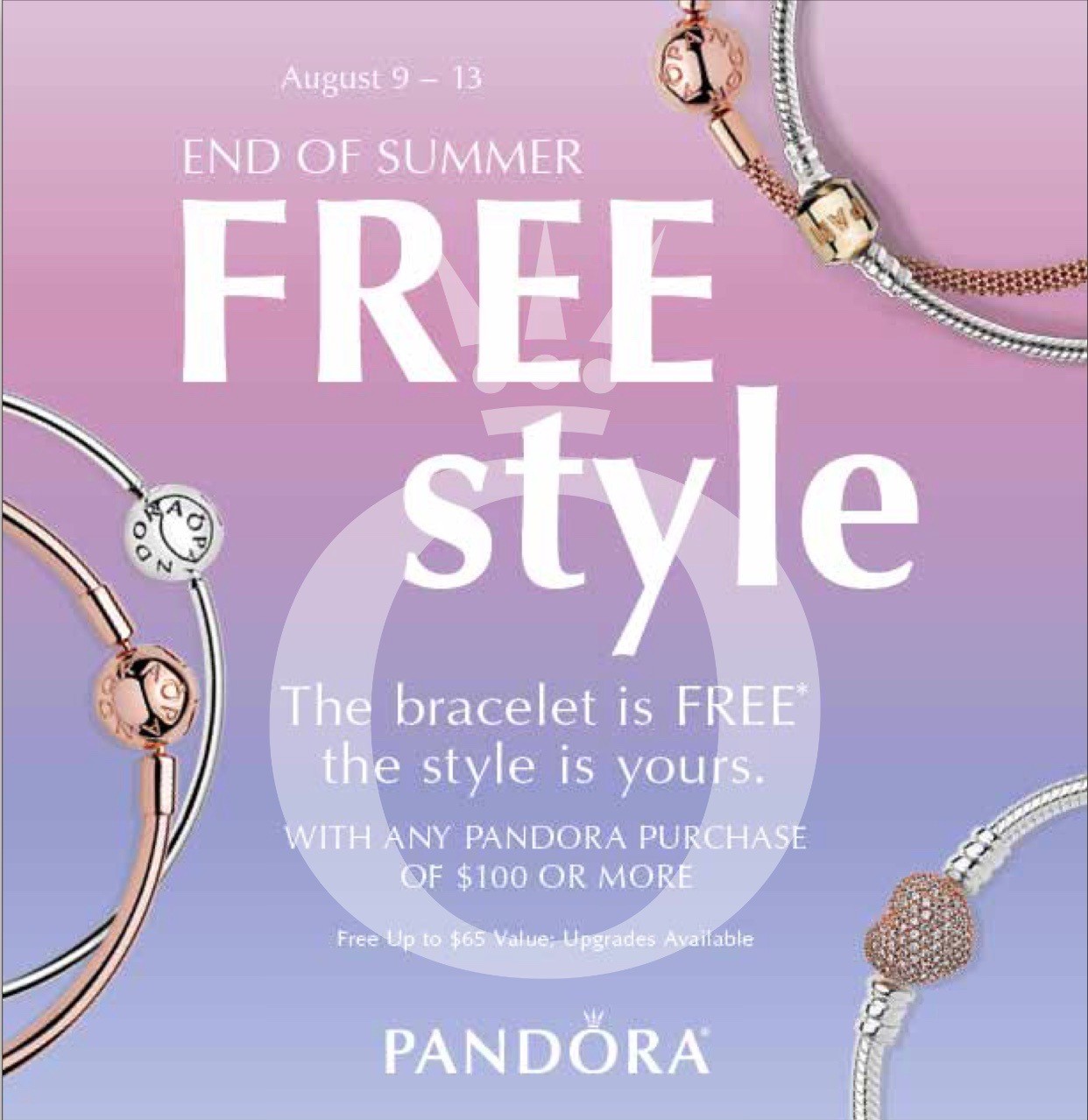 PANDORA Sale at Hannoush Jewelers Sangertown Square