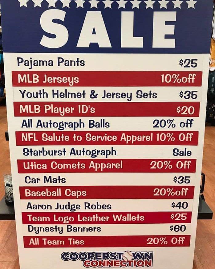 Sales for the Sports Fans - Sangertown Square