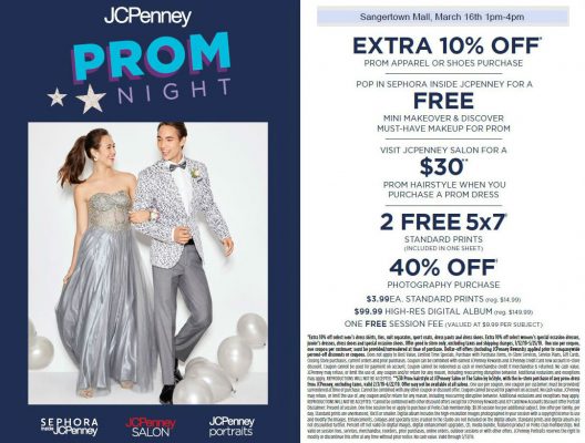 Jcpenney Prom Night Sangertown Square