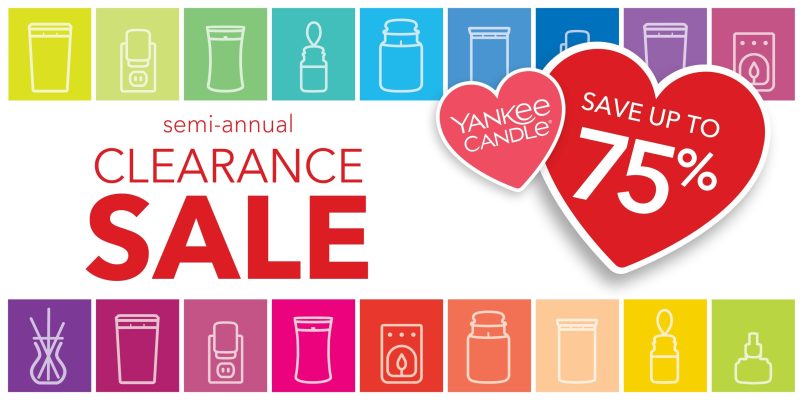Candles Sale, Semi-Annual Clearance